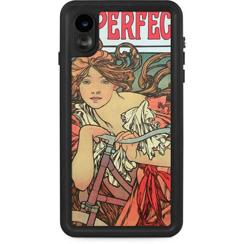 Alphonse Mucha Cycles Perfecta iPhone Cases